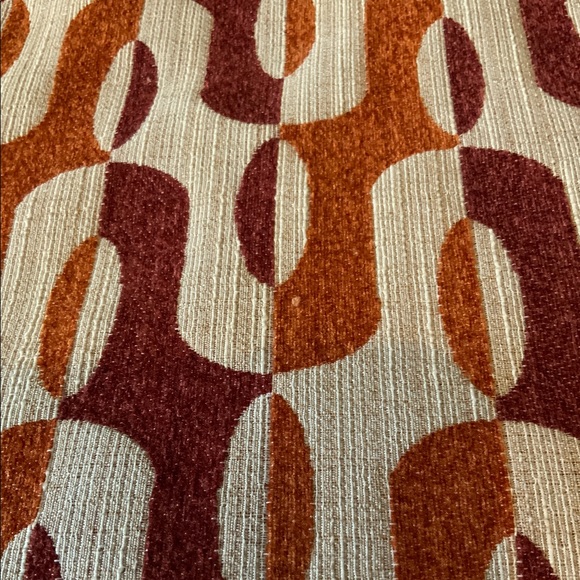 ✨SOLD✨Retro High Quality 70s Upholstery Fabric - Picture 5 of 14